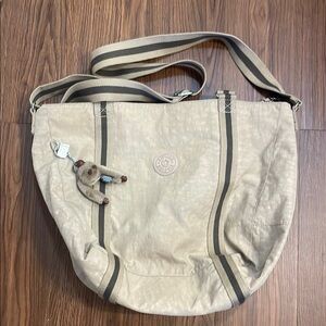 Kipling Tan Shoulder Bag with Sturdy Strap